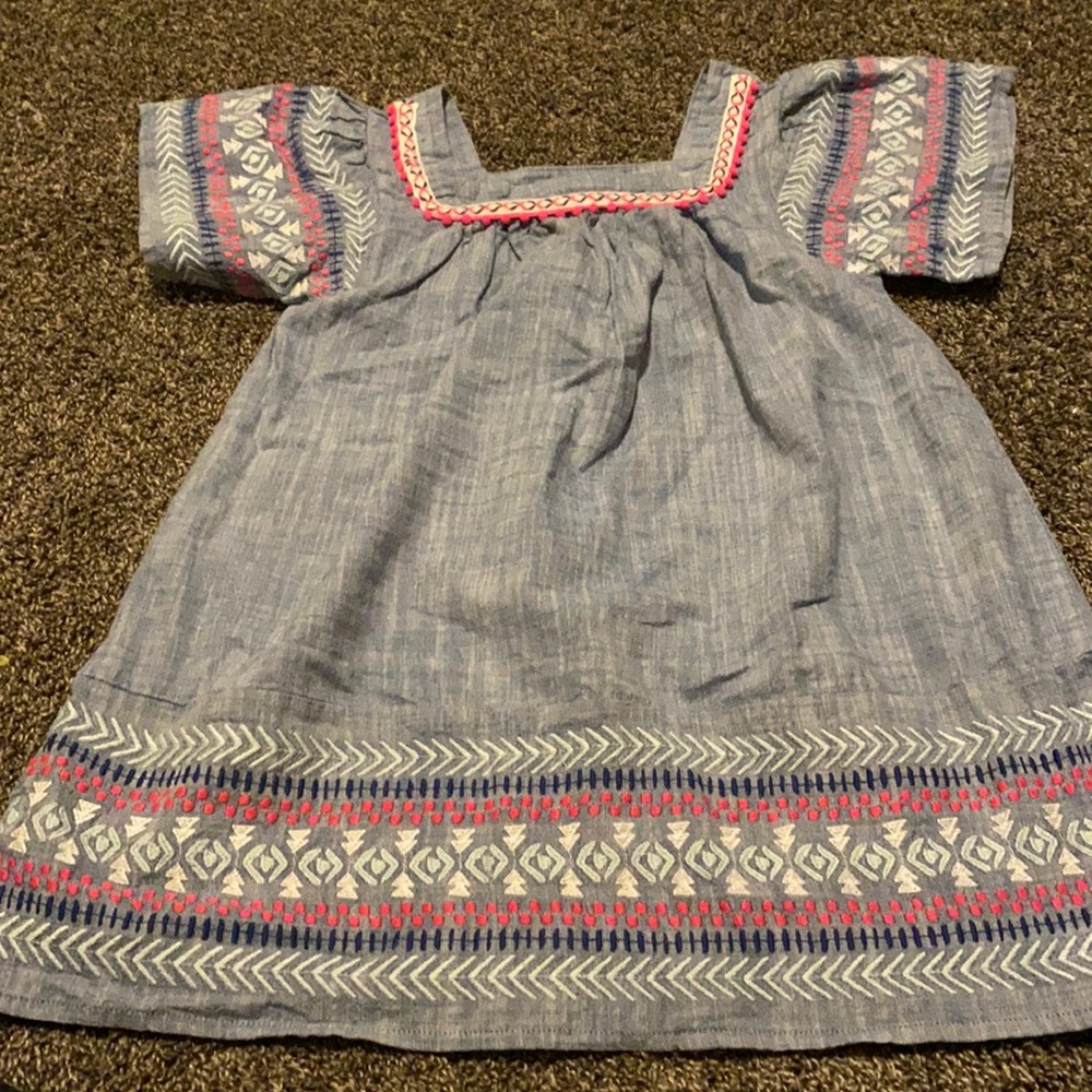 Girls denim dress